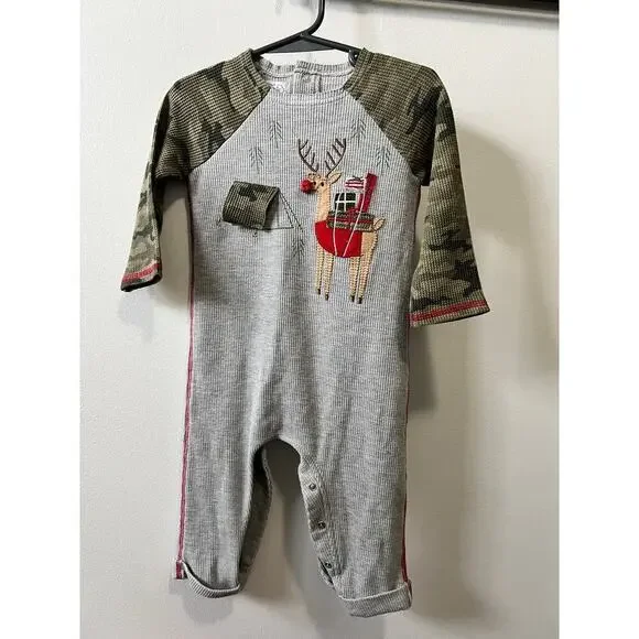 Mudpie christmas outfit 12-18m - Picture 1 of 3